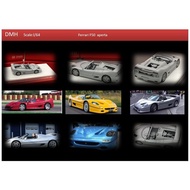 DMH 1: 64 Ferrari F50 aperta Standard Red Resin Car Model Collection Car Model