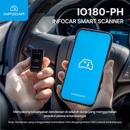 IO180-PH Infocar Smart Scanner / OBD2 Scanner / ELM327 / Vehicle Diagnostic Device / Free Dedicated 