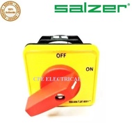 SALZER 16A 1 2 3 POLE ON OFF SELECTOR CAM SWITCH