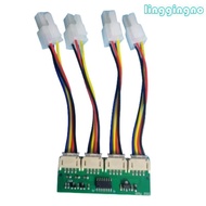 RR Efficient Fan Speed Emulation Square 4Pin Fan Simulators for Antminer S21 S19kpro T21 KS5 KS5pro 