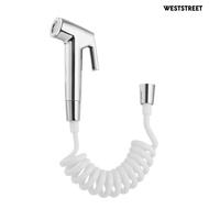 weststreet Handheld Bidet  Shower Head Bathroom Toilet Shattaf Spring Hose Cleanser