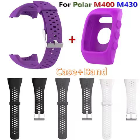 Smart Bracelet Case Protective cover For POLAR M400 Watchband M430 Strap Watch Band Silicone Wrist F