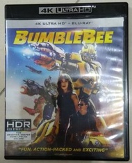 大黃蜂Bumblebee 4K Ultra HD + Blu-ray Disc (藍光碟) (80% New) (罕有波蘭版)