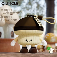 Q uncle Keychain Silicone Bag Sayur Mayur Silicone ORIGINAL
