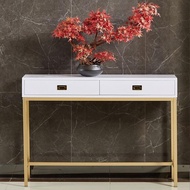 [Freeship] Bàn console 2 ngăn kéo trang trí phòng khách hiện đại IBIE AK012 khung sắt sơn tĩnh điện 