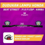 Crashbar Dudukan Lampu Tembak Beat Fi / Beat Street / Beat Fi Esp / Beat Karbu
