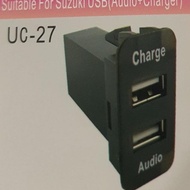 Suzuki car audio charger port usb plug