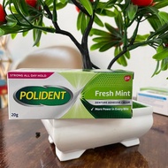 Polident fresh mint /Polident flavour free โพลิเดนท์ ครีมติดฟันปลอม ขนาด 60 กรัม/ขนาด 20 กรัม