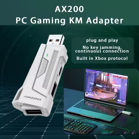 AIMZENIX/APEX Converter Hardware COD Converter - PC Keyboard & Mouse AX200 Alternative to Xim/S1