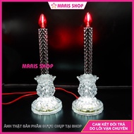 [Price For one bag] 28cm high multi-colored God altar candle lamp, Catholic candle candle candle can