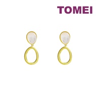 TOMEI Sunkissed Collection Ellipse Earrings