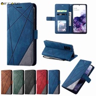 For Samsung Galaxy A12 A42 5G A02s Phone Case Flip Leather Business Simple Wallet Card Package Slots