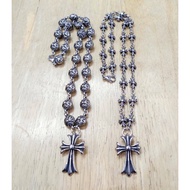 สร้อยคอ chrome hearts โครมฮาท 2ลายให้เลือก (สแตนเลสแท้100%)