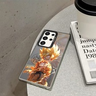 Golden Saiyan Cool Cute Anime Phone Case Suitable for Samsung S25ULTRA S23ULTRA S25 S24 S23 S22 PLUS