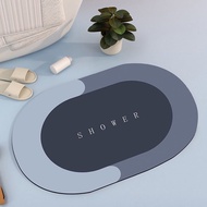 Bộ 2 Thảm Lau Chân 3D Nhà Bếp Nhà Tắm Chống Trơn Trượt - Thảm Chùi Chân Trải Sàn Nhà Thấm Hút Nước (