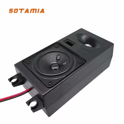 SOTAMIA 2PCS 1 Inch Tweeter 2.75 Inch Mid Bass Passive Speaker Neodymium Magnetic Ultra Tweeter Wool