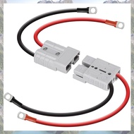 Anderson Connector 50A Kit Anderson Plug 8 Guage 30cm Battery Cables Waterproof Quick Connectors for