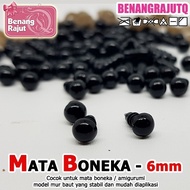 MATA DOLL EYES KNITTED DOLL EYES/ - SAFETY EYES DOLL BLACK/ PRICE PER DOZEN