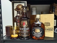 Nikka gold gold & Suntory Custom whisky