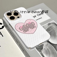 Film Polka Dot Hug Elephant Suitable for iphone17promax Phone Case Cartoon Apple 16p Hard New Style 