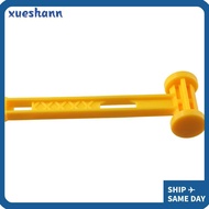 XUESHANN Mallet, Double Head Plastic Camping Hammer, Portable without Damage Peg Mallet for Outdoor 