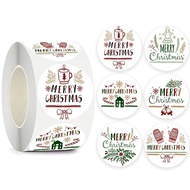 🛒ZZAmazon Hot Roll Stickers Christmas Holiday Decoration Gift Series Milky Tea Cup Sticker Labels LIFQ