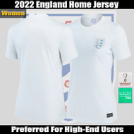 England Jersey Home 2022/23 Women Football Shirt Grade:AAA Size S-XL England White Soccer Jersey เสื้อบอลย้อนยุค เสื้อบอลสีขาว เสื้อทีมชาติอังกฤษ