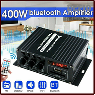 DEFIO AK 370ระบบเสียงสเตอริโอดิจิทัล2ช่องสัญญาณ400วัตต์12โวลต์เครื่องขยายเสียงขยายเสียงรถยนต์ไมค์วิท