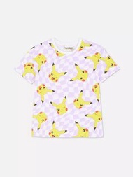 Pokemon Tee 比卡超短袖衫