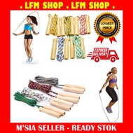 Skiping Rope Wooden Speed Skipping Jump Rope