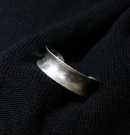 雲語~《霜月~開口手環》~手工打造‧999純銀開口手環