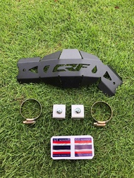 #การ์ดท่อCRF250CRF300L #การ์กันร้อน วัสดุอลูมิเนียม หนา3มิล