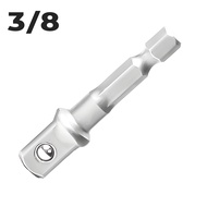 Adaptor Kunci Pas Elektrik Adapter Kunci Sok Hex 3/8 Inch Sambungan Mata Bor - 6552