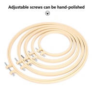 Brown plastic embroidery hoop / cross stitch hoop Ring / Gelung sulaman embroidery tool