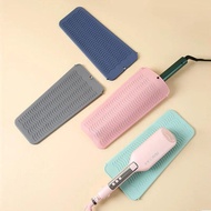 Silicone Hair Curling Wand Cover Hair Straightener Storage Bag Hairdressing Curling Iron Insulation Mat Heat Resistant Pouch
