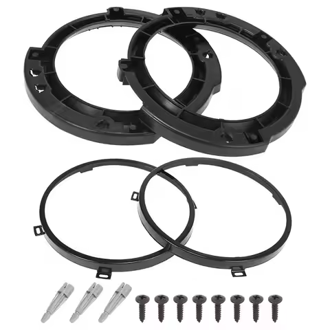 A77E-For Jeep Wrangler JK 2007-2017 Compatible 7 Inch Round Headlight Mounting Retaining Bracket Rin