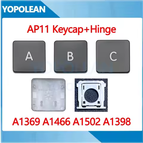 Replacement AP11 Keycaps Keys and Hinge For MacBook Pro Air 13" 15" A1369 A1466 A1398 A1425 A1502 20