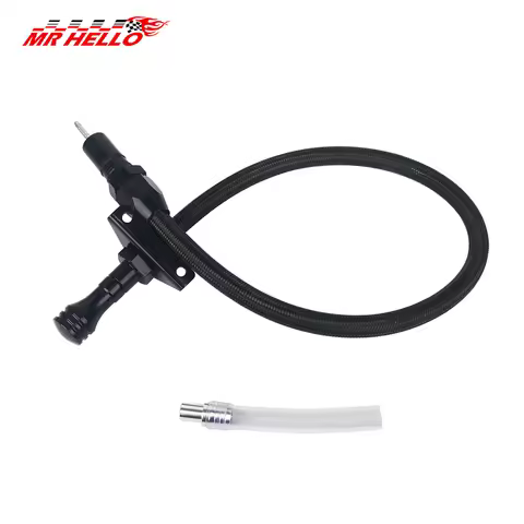 Firewall Mounted Transmission Stainless Steel Oil Dipstick-Compatible For GM 4L80E Dipstick Transmis