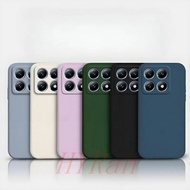 XiaoMi 14T / 14T Pro solid color silicone phone case YT