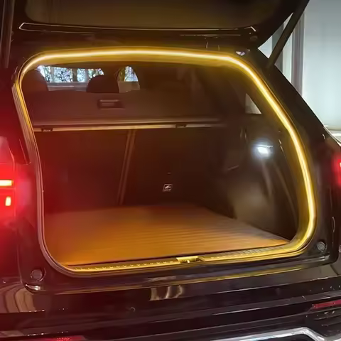 Rear Trunk LED Light Bar Strips Trunk Interior Decorative Lamp Strip For Geely Monjaro Okavango AZKA