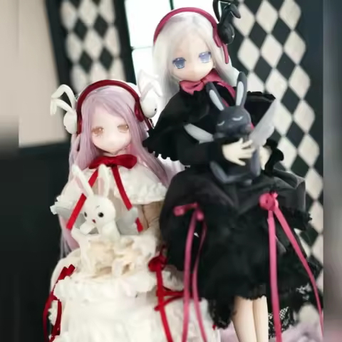 Spot Inven Oioi Studio Magic Girl Electrical Street Series 1/6 Bjd Blind Box Rubber Hair Transplant 