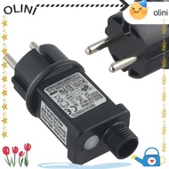 OLINI LED Transformer Replacement, Black IP44 Power Supply Adapter, High Quality ABS EU Plug 31V 6W 