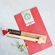 台灣檜木筷子+筷架組合(耶誕限量版)