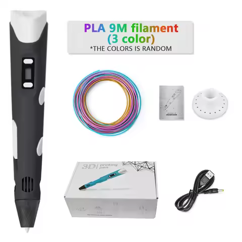 Children 3D Drawing Printing Pen with LCD Screen With PLA 1.75mm Filament 3D Pen Toys for Kids Chris