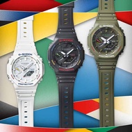 5Cgo CASIO G-SHOCK series GA-B2100FC-3A/GA-B2100FC-7A/GA-B2100FC-1A solar fashion casual watch (shipped from Taiwan)