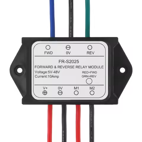 5V-48V Forward and Reverse Relay Module Reversing Relay Module for Linear Actuator Motor Lifter Forw