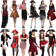 Pirate costume cosplay Halloween Adult Dress up Costume Clothing Pirate Costume Adult Pirate Costume