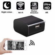 Ultra HD 4k USB Charger Camera  WiFi Hidden Spy Camera Mini Nanny Cam Video Recorder Wireless IP US
