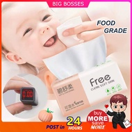 👶🏻BigBosses👶🏻 300 Pcs/Pack 4 Ply Baby Wipes Tissue Paper Kids Kid Wipe Tisu Toilet Paper Toilet Tissue Facial Tissue 纸巾