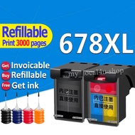 Compatible HP 678 Ink Cartridge HP 678XL Ink cartridge for HP 1018 1515 2515 2545 1015 1518 2645 264